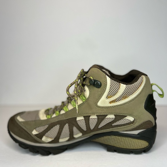 Merrell Womens Siren Ventilator Mid GTX  J16042 Olive/Brown Sz 9.5M Hiking/Trail - Picture 9 of 16